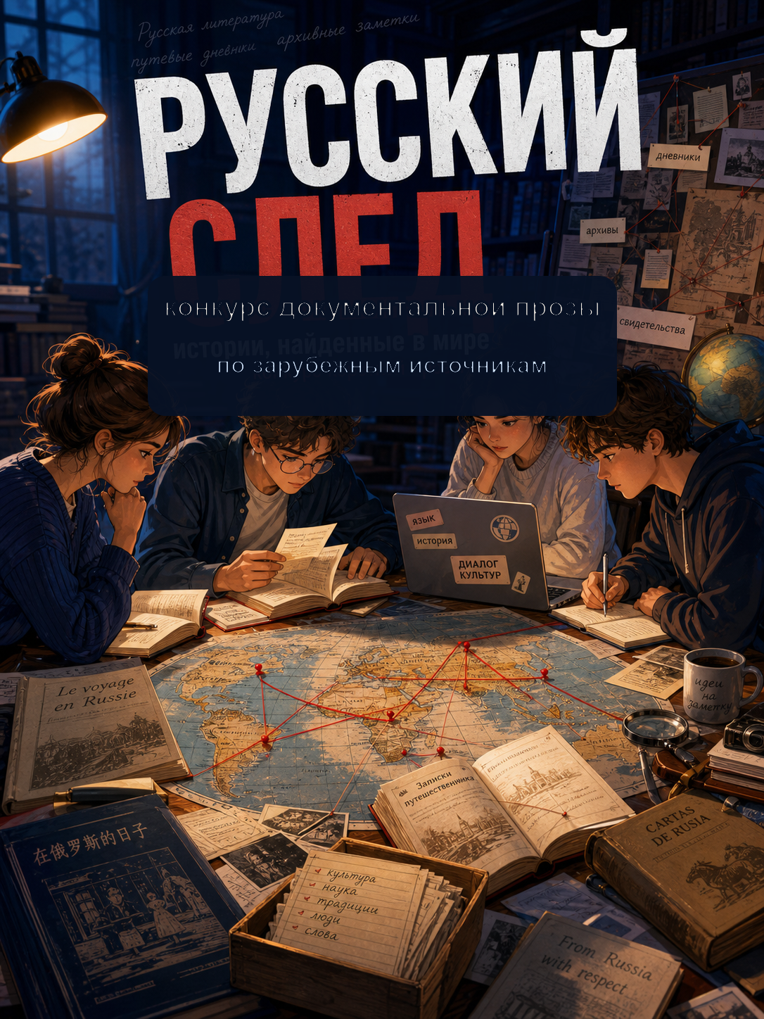 Конкурс документальной прозы «Русский след: истории, найденные в мире»
