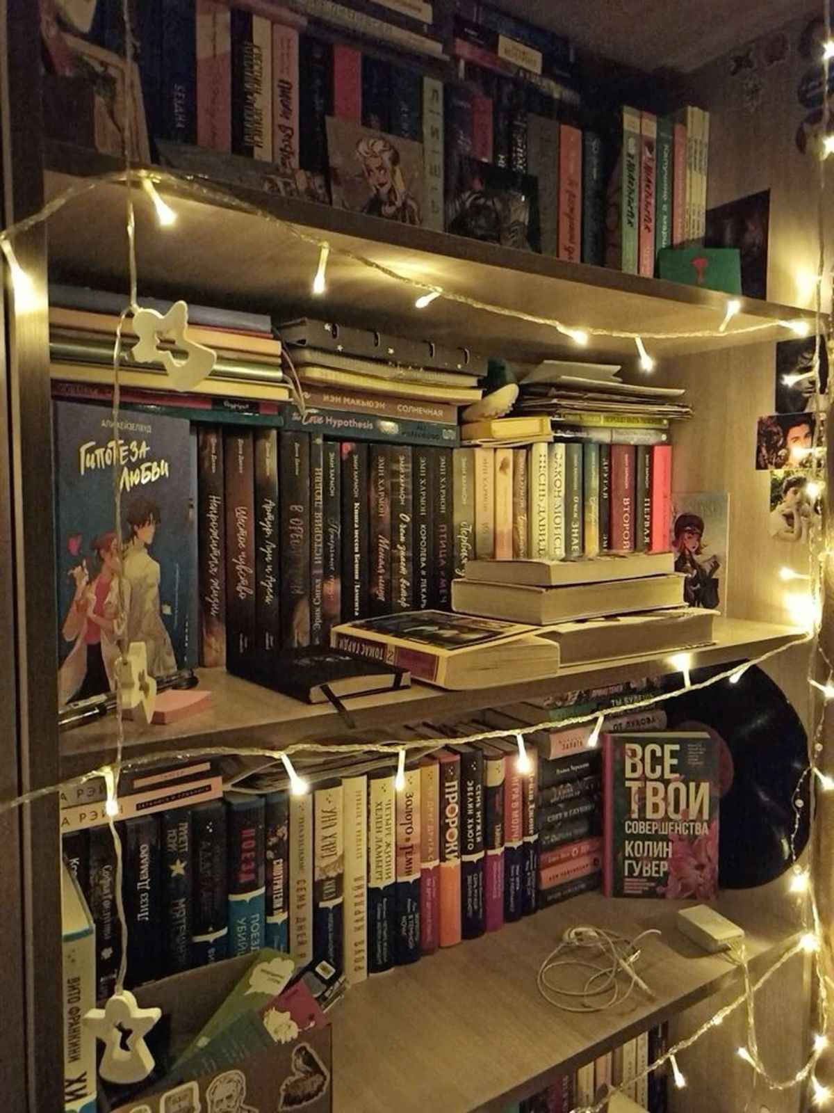 «Изображение к посту “Почему книги надо ставить на полку, а не класть?”»