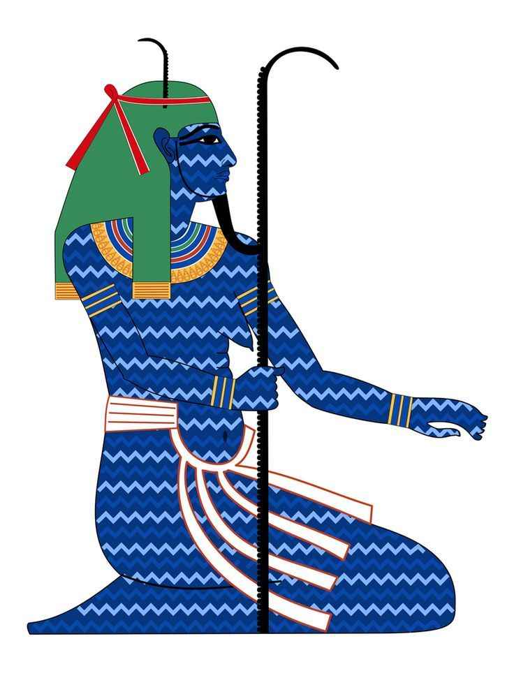 «Изображение к посту “Нун (Naun) - Первобытные Воды: Происхождение, Особенности, Образ Бога Водной Стихии”»