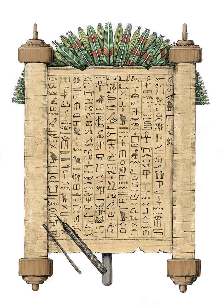 «Изображение к посту “История письменности: от иероглифов до алфавита.”»