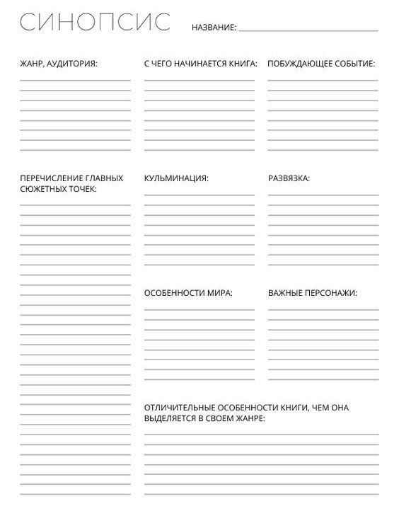 «Изображение к посту “Синопсис сценария: что это, зачем нужен и как его написать?”»