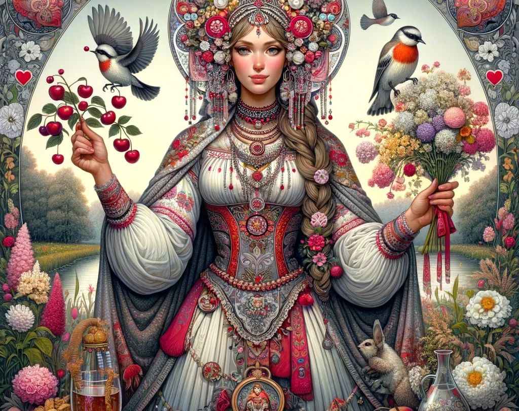 «Изображение к посту “Богиня Кострома — славянская покровительница влюблённых”»