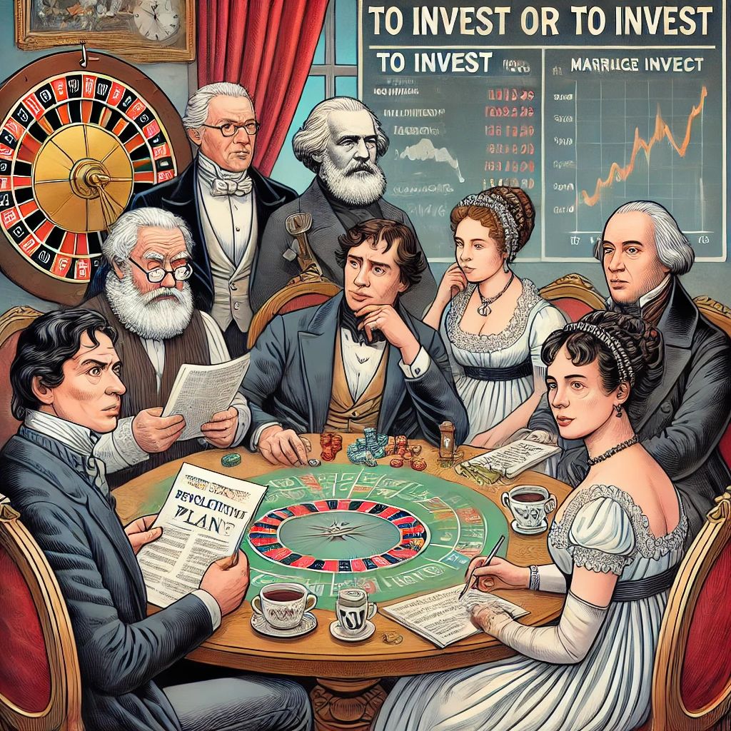 «Изображение к посту “Если бы известные писатели вели блоги о финансах…”»