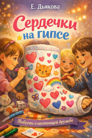 Сердечки на гипсе