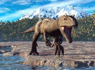      Аллозавр - гроза травоядных динозавров 