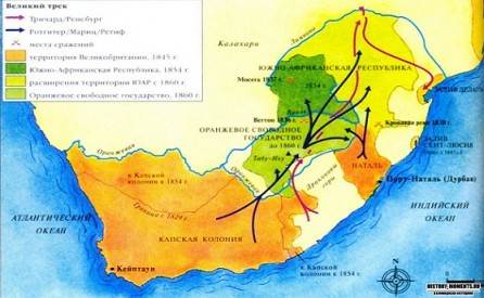 Юго-Восток Африки в 19 веке 