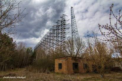 Брошенная станция космического слежения Чернобыль 2