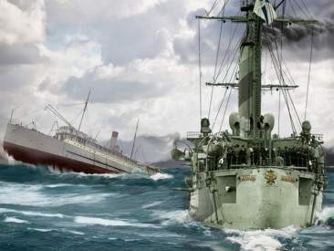 Альтернативная история русско-японской 1904-1905,РЯВ, крейсер "Паллада",ослепляющий камуфляж