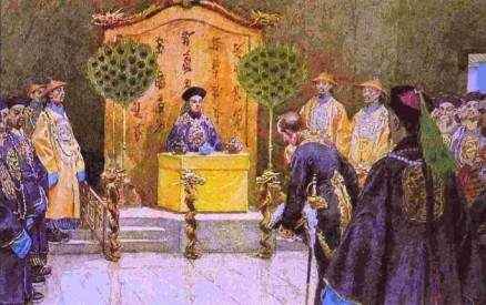 Прием послов Императором Китая