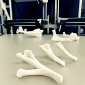 Кости, напечатанные на 3D-принтере